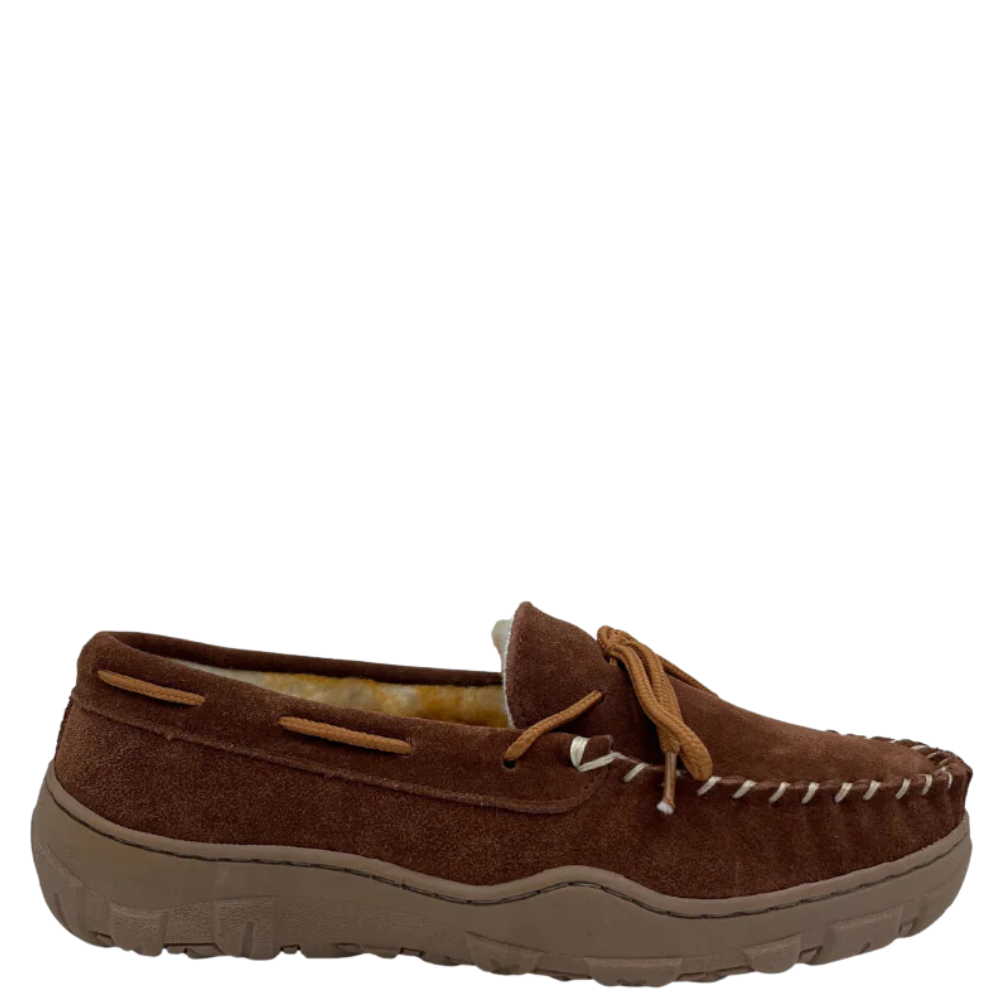 Tamarac - Men's Utah Cow Suede Slippers Allspice